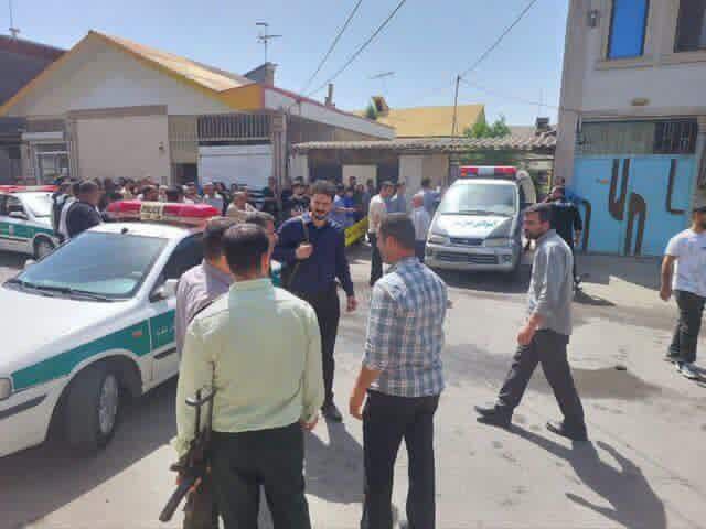 مردی در لنگرود همسرش را گروگان گرفت.