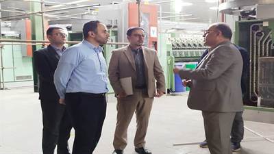  صبح دیروز (یکشنبه ۴ آبان ۱۴۰۴)
دکتر شوقی، شهردار رشت، از کارخانه صنایع پوشش ایران بازدید کرد.